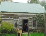 Cabin on GCHS grounds